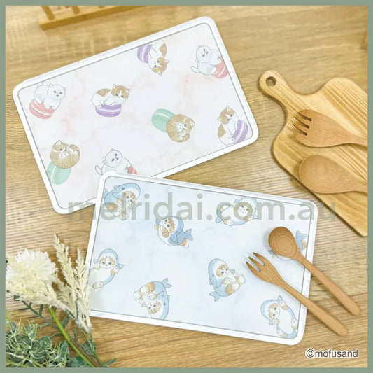 【Made In Japan】Mofusand | Cutting Board Hello Kitty H210 X W325 D9Mm 猫福 双面切菜板/案板/双面图案 便携/可放洗碗机 耐温90度