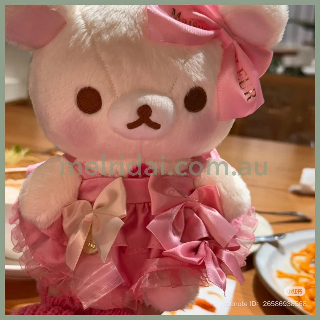 Maison de Fleur x Rilakkuma | Korilakkuma Special Collabo Plush Toy / Plush Doll M
