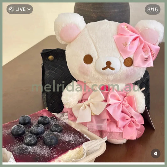 Maison de Fleur x Rilakkuma | Korilakkuma Special Collabo Plush Toy / Plush Doll M
