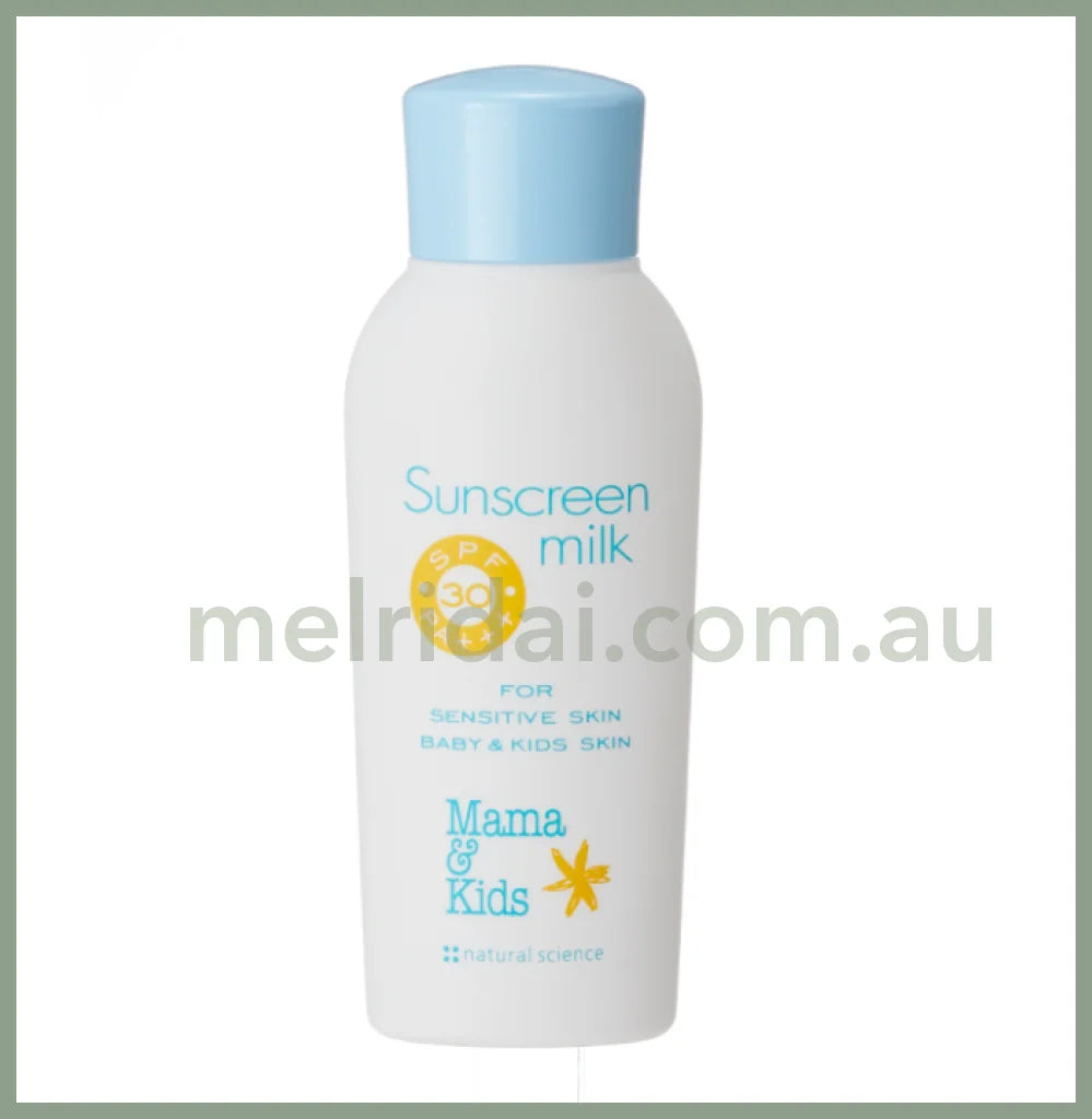 Mamakidssunscreen Milk For Sensitive Skin Baby & Kids Spf30/Pa+++ 90Ml