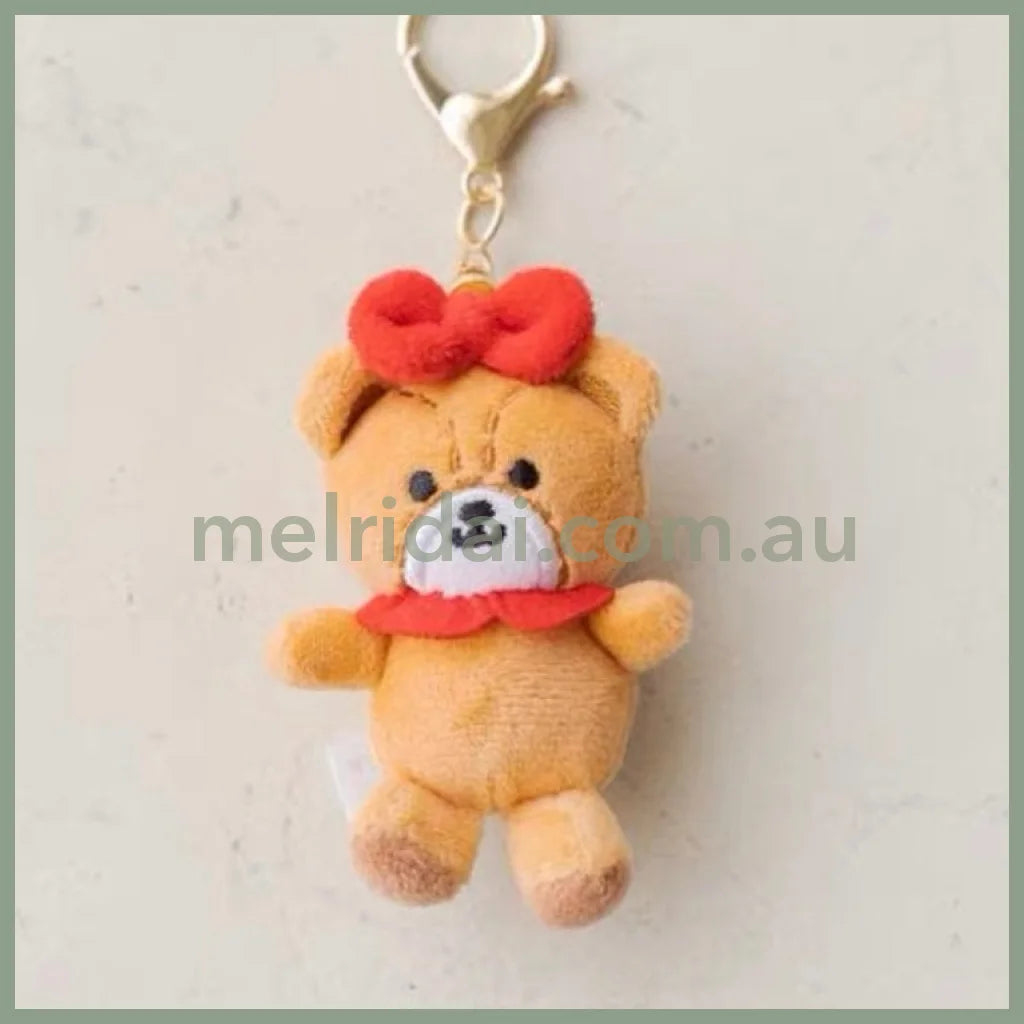 【Limit One/Person】Me% X Hello Kitty | Mascot Holder Keychain 13Cm (Tiny Chum)