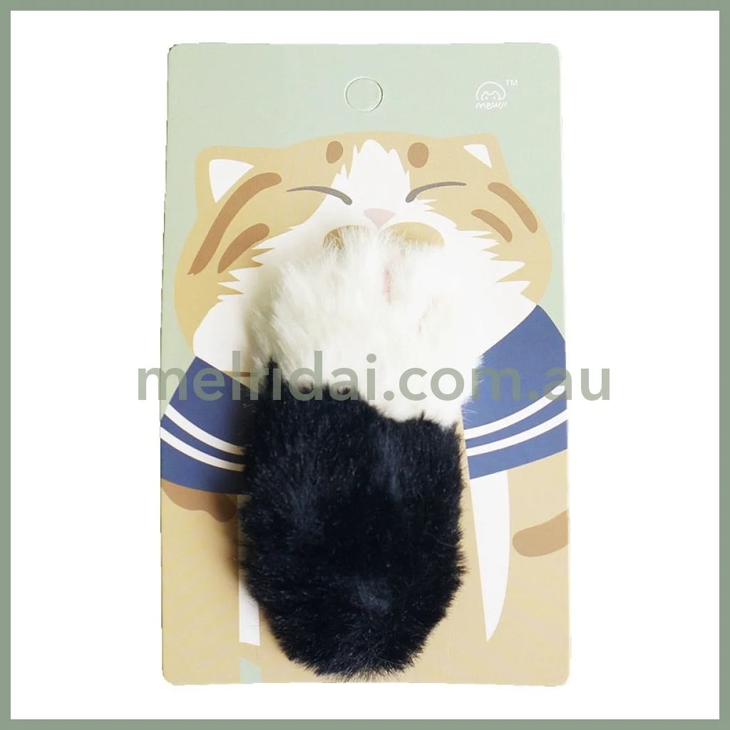 Mewji Fluffy Cat Hair Clip Bk