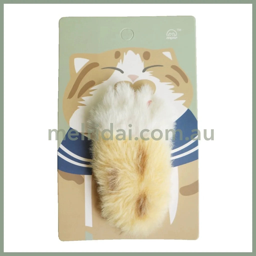 Mewji Fluffy Cat Hair Clip Ye
