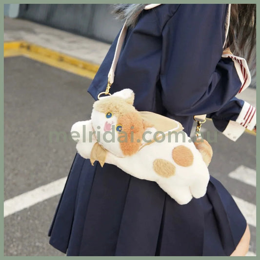 Mewji Fluffy Shoulder Bag(Wh)