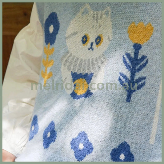 Mewji Knitting Vest (Bu)