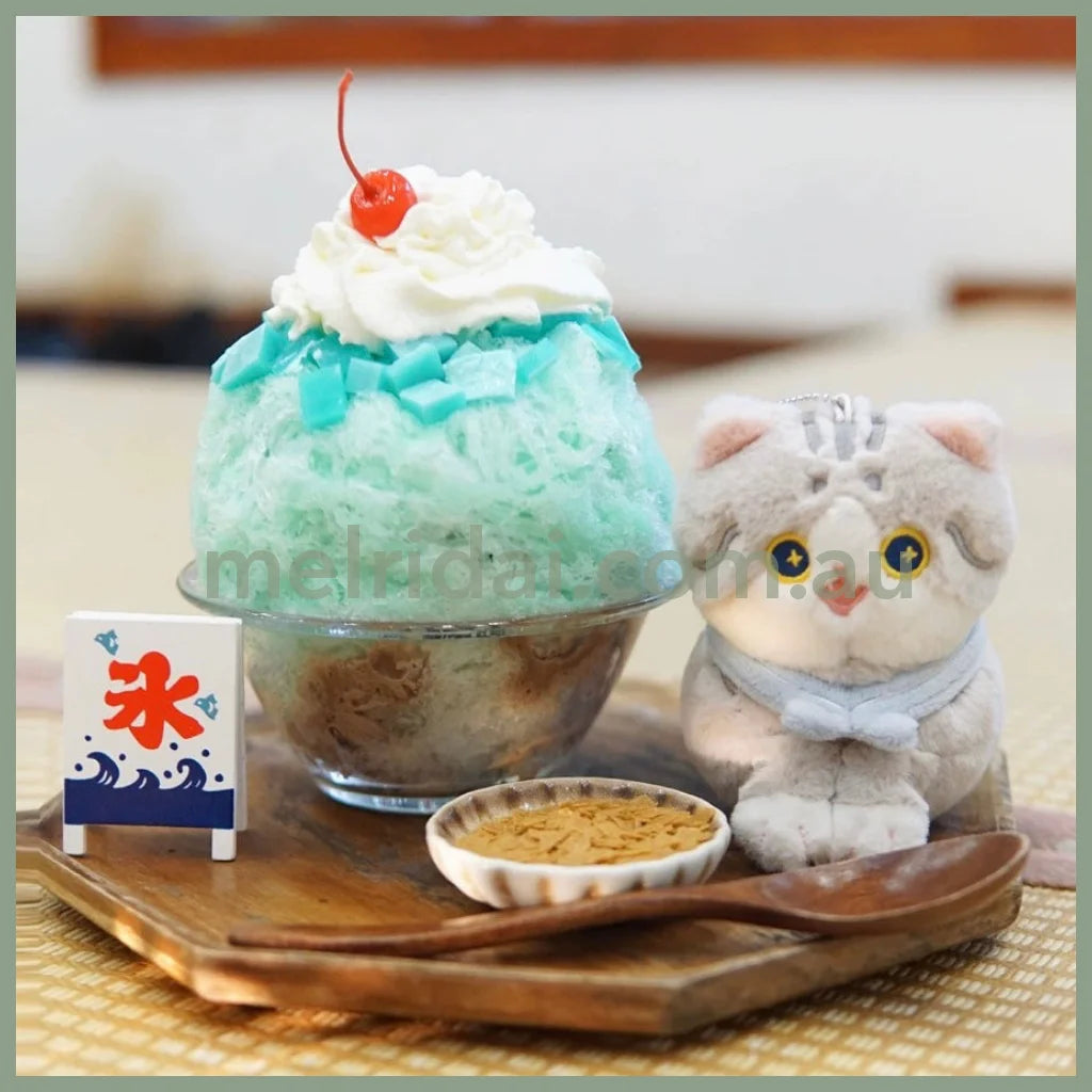 Mewji Sitting Cat Mascot Holder Gift Box //