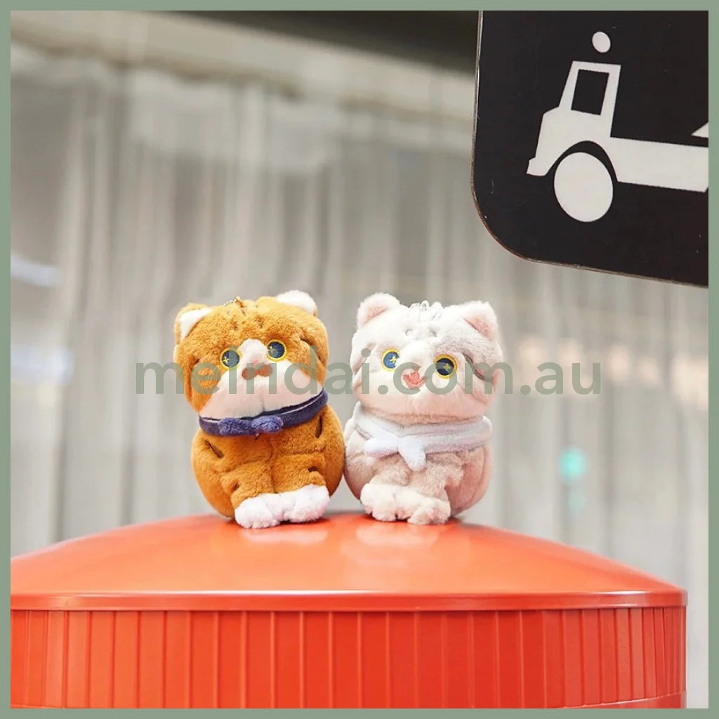 Mewji Sitting Cat Mascot Holder Gift Box //