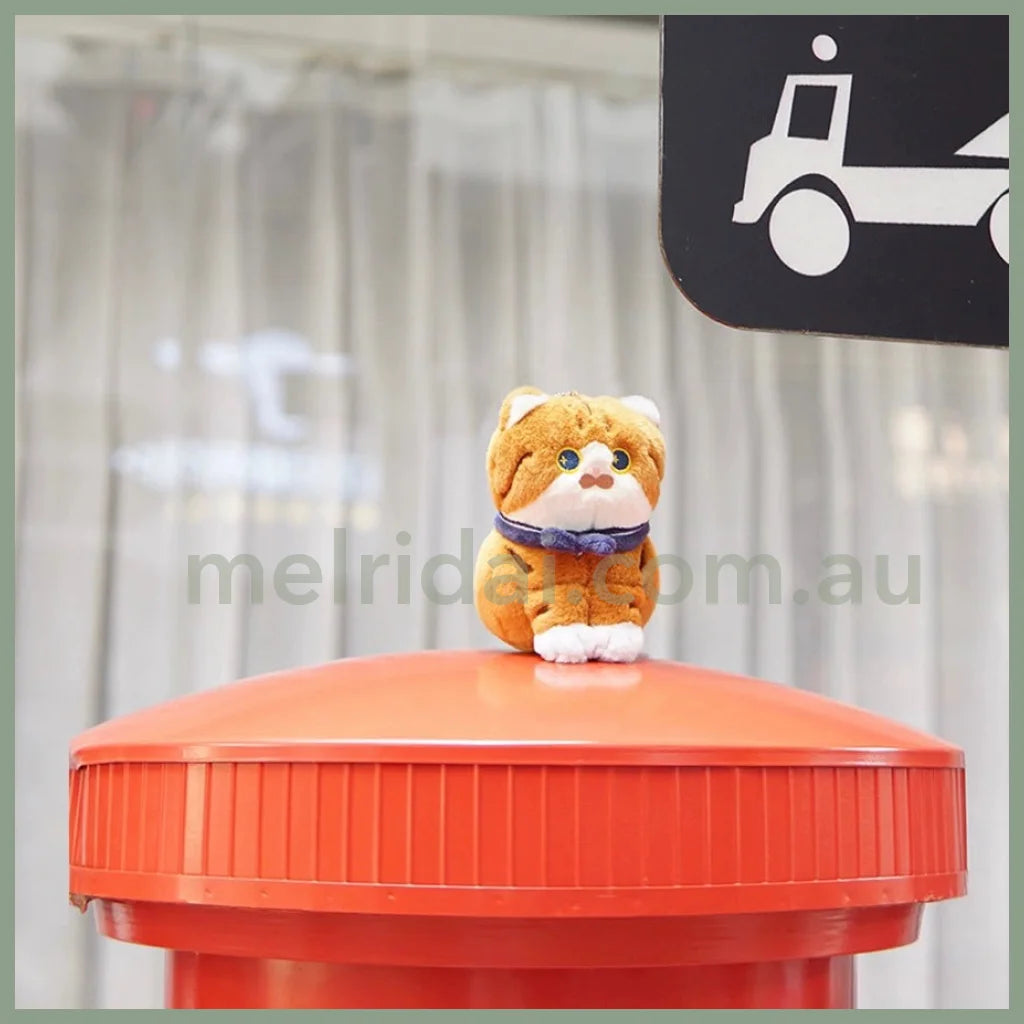 Mewji Sitting Cat Mascot Holder Gift Box //