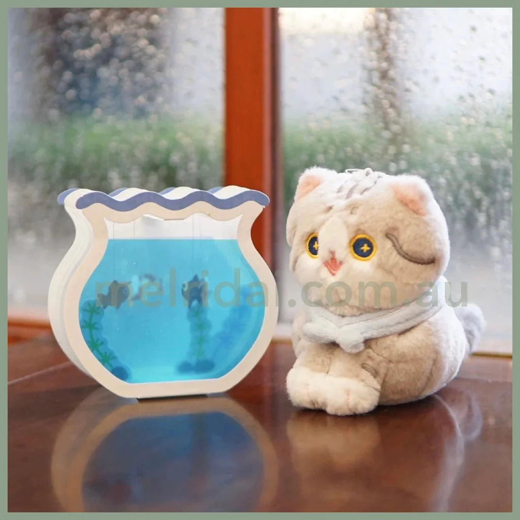 Mewji Sitting Cat Mascot Holder Gift Box // Gy