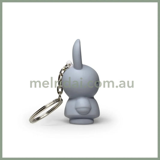 MIFFY | 3D Keychain / Key Ring 6.2cm (Silver Blue)