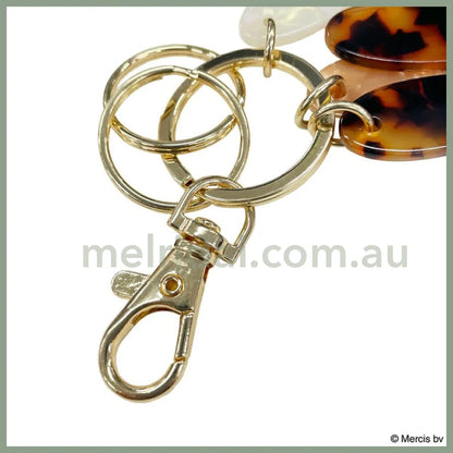Miffy | Acrylic Key Charm W47×H105×D6Mm 米菲 亚克力挂件/钥匙链/三联挂件/包挂