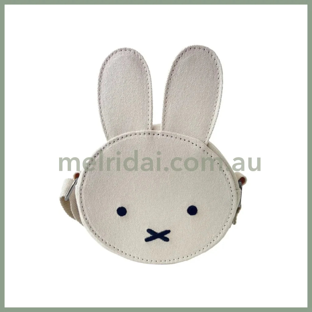 MIFFY | Canvas Ears Crossbody Bag Shoulder Bag 14cm x 19cm x 5cm