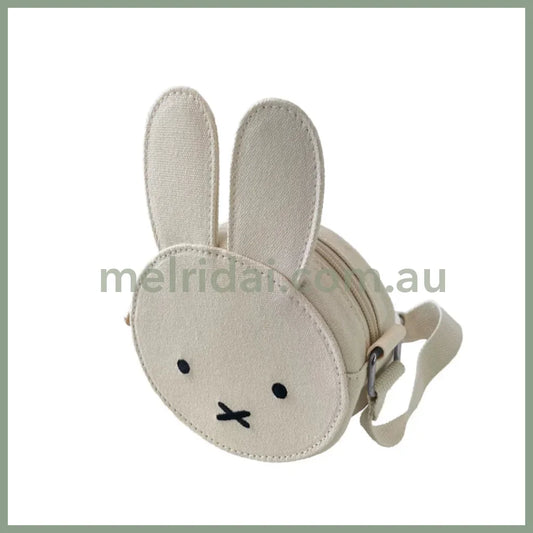 MIFFY | Canvas Ears Crossbody Bag Shoulder Bag 14cm x 19cm x 5cm