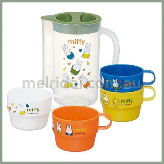 Miffy Cold Water Pot & Cups Set 850Ml+220Ml*4 120