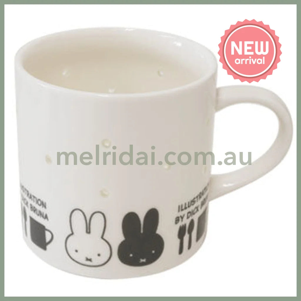 MIFFY | Dick Bruna miffy Openwork Mug with One Point φ80×H80mm