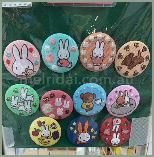 Miffy | Embroidery Brooches Clollection3 Random // 11+