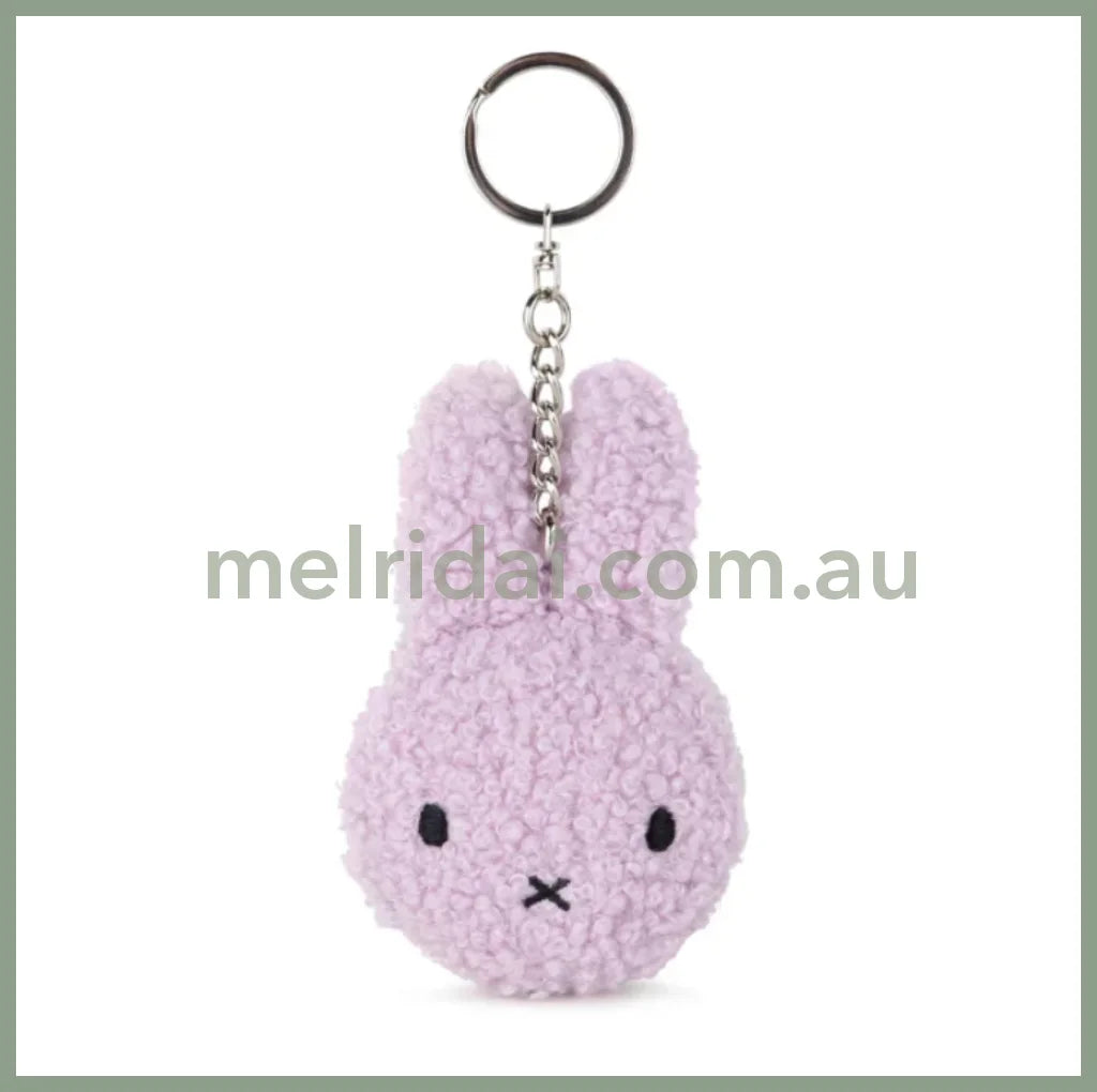 MIFFY | Flat Keychain Eco Tiny Teddy 10cm 100% recycled PET (Lavender)