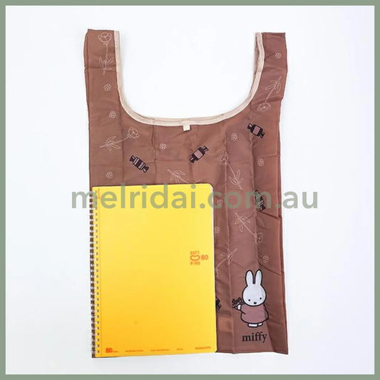 MIFFY | Foldable Pouch Eco Bag 500×300×190mm with Keychain 110×110×30mm