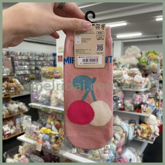 MIFFY | Socks 23-25cm (Fruits Cherry Pink)