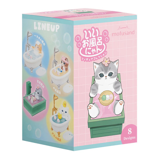 Mofusand | GPSBOX Good Bath Cat Figure Collection Blind Box 70x75x75mm