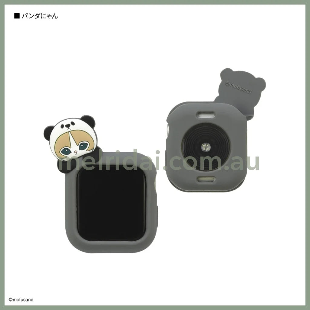 MOFUSAND | Apple Watch 41/40mm Silicone Case (Cat Panda Nyan)