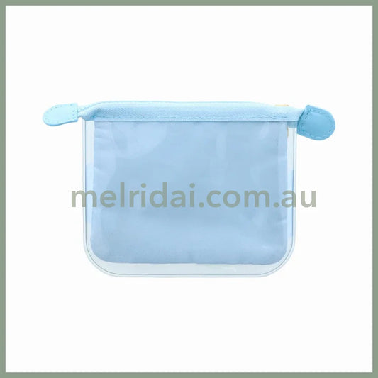 MOFUSAND | Clear Pouch Mini Flat MITTE H100×W170×D10mm (Shark)