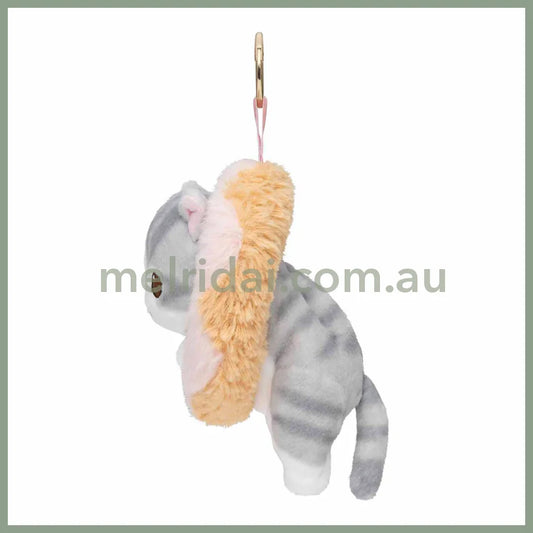 MOFUSAND | COFFEE AND DONUTS Mascot Keychain Bag Charm 130x130x160mm (Strawberry Cream)