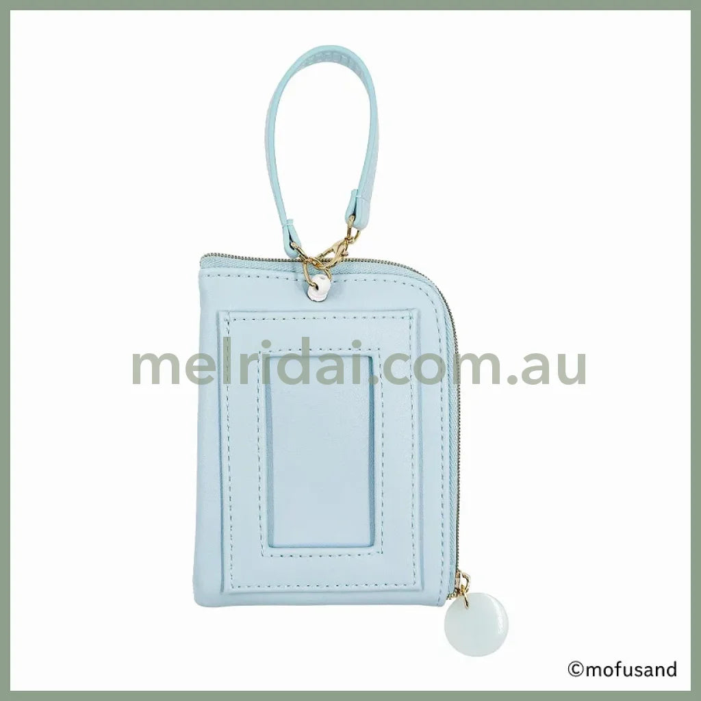 Mofusand | Daily Pouch Flocky With Reel H120 X W90 D10Mm (Nyanko Sweets)