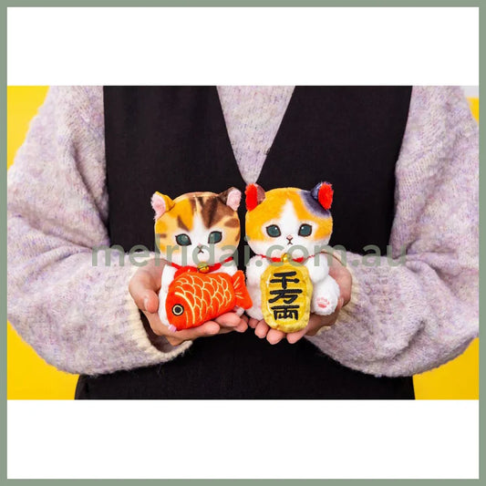 Mofusand | Desktop Hanging Plush Toy H120×W75×D110Mm 猫福 毛绒玩偶/摆件/电脑装饰