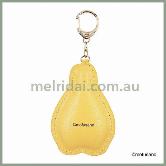 MOFUSAND | Fluffy and Fuzzy Patch Keychain 78×65×10mm (Shrimp Cat Ebinyan)