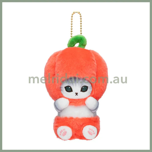 Mofusand | Mascot Holder Keychain Approx.130Cm (Vegetable & Fruits3) 猫福