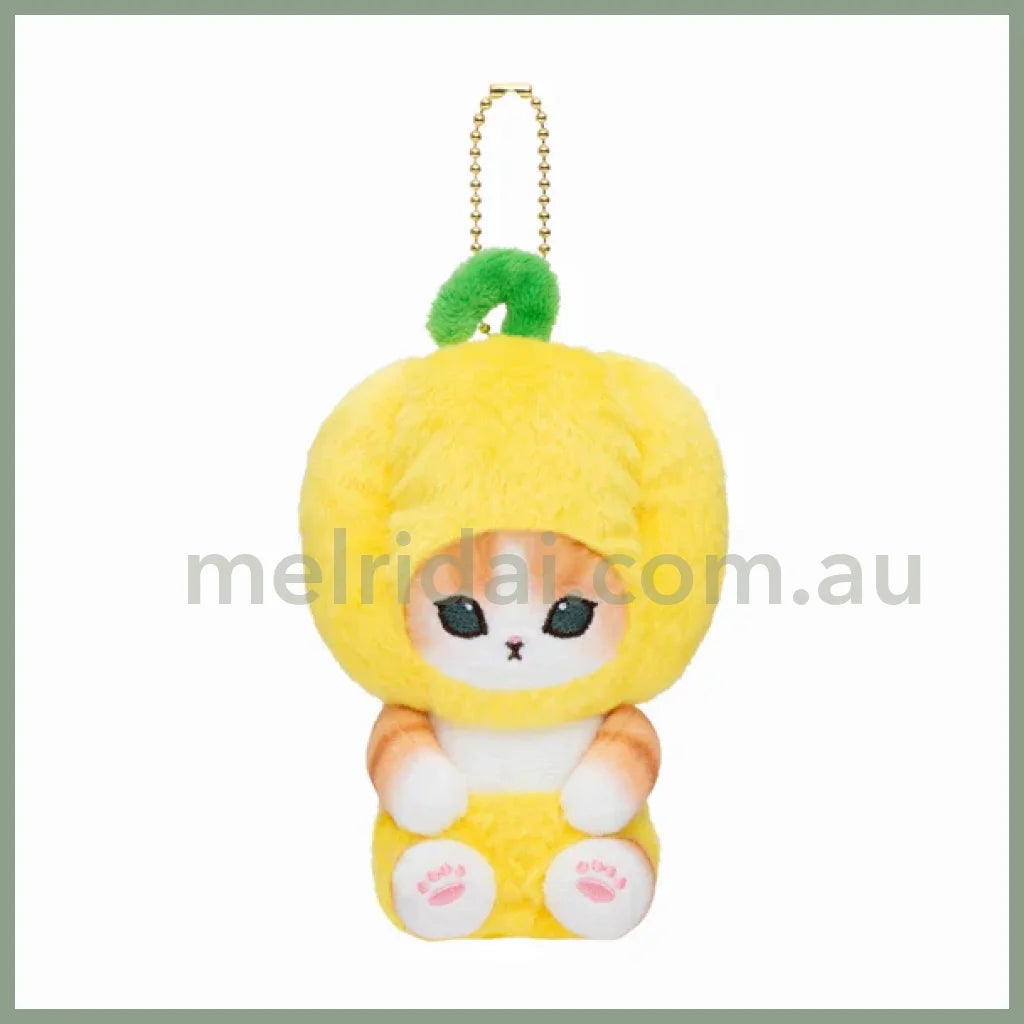 Mofusand | Mascot Holder Keychain Approx.130Cm (Vegetable & Fruits3) 猫福