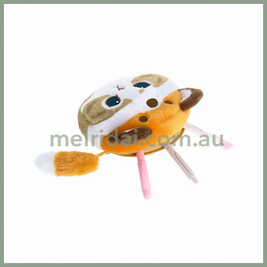 Mofusand | Mascot Pouch Pencil Case H210×W180×D55Mm (Fox Nyan)