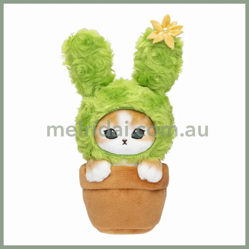 Mofusand | Plant Plush Toy H200×W100×D90Mm 猫福 植物系列 毛绒玩偶/公仔 Cactus Nyan Like A Rabbit 仙人掌