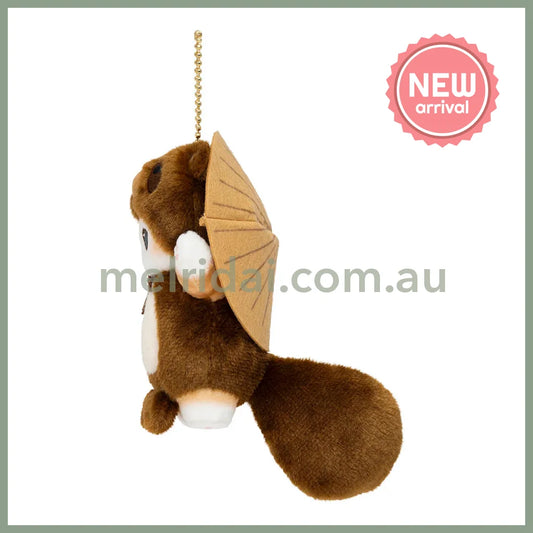 MOFUSAND | Plush Keychain Bag Charm Dangling Tail Shigaraki Raccoon Dog Cat 170×95×125mm