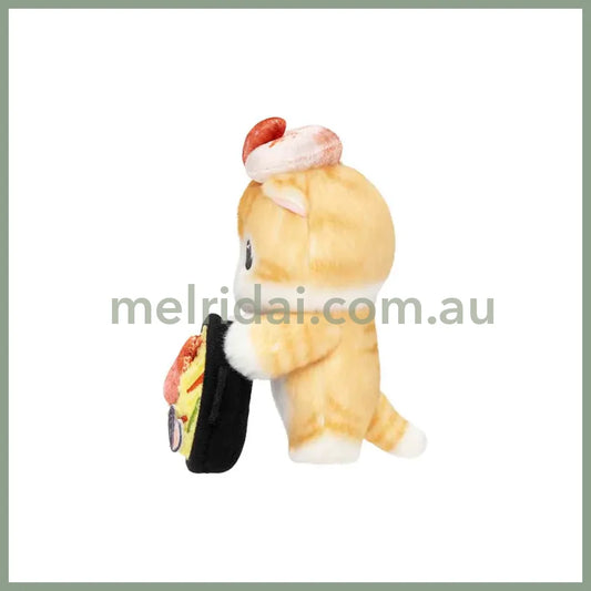 MOFUSAND | Plush Toy Desktop Hanging 130×80×90mm (Mofumofu Journey Cat -Paella)