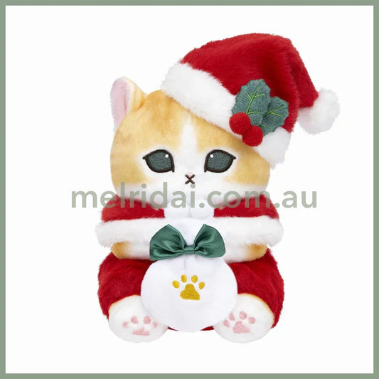 Mofusand Plush Toy - Present Santa Nyan Christmas Cat