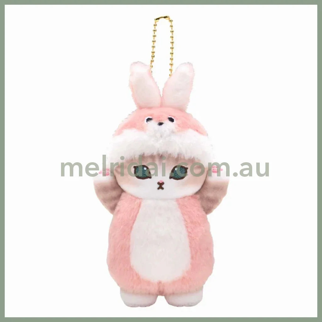 MOFUSAND | Rabbit Mascot Holder Keychain Bag Charm 125mm x 95mm x 65mm (Animal)