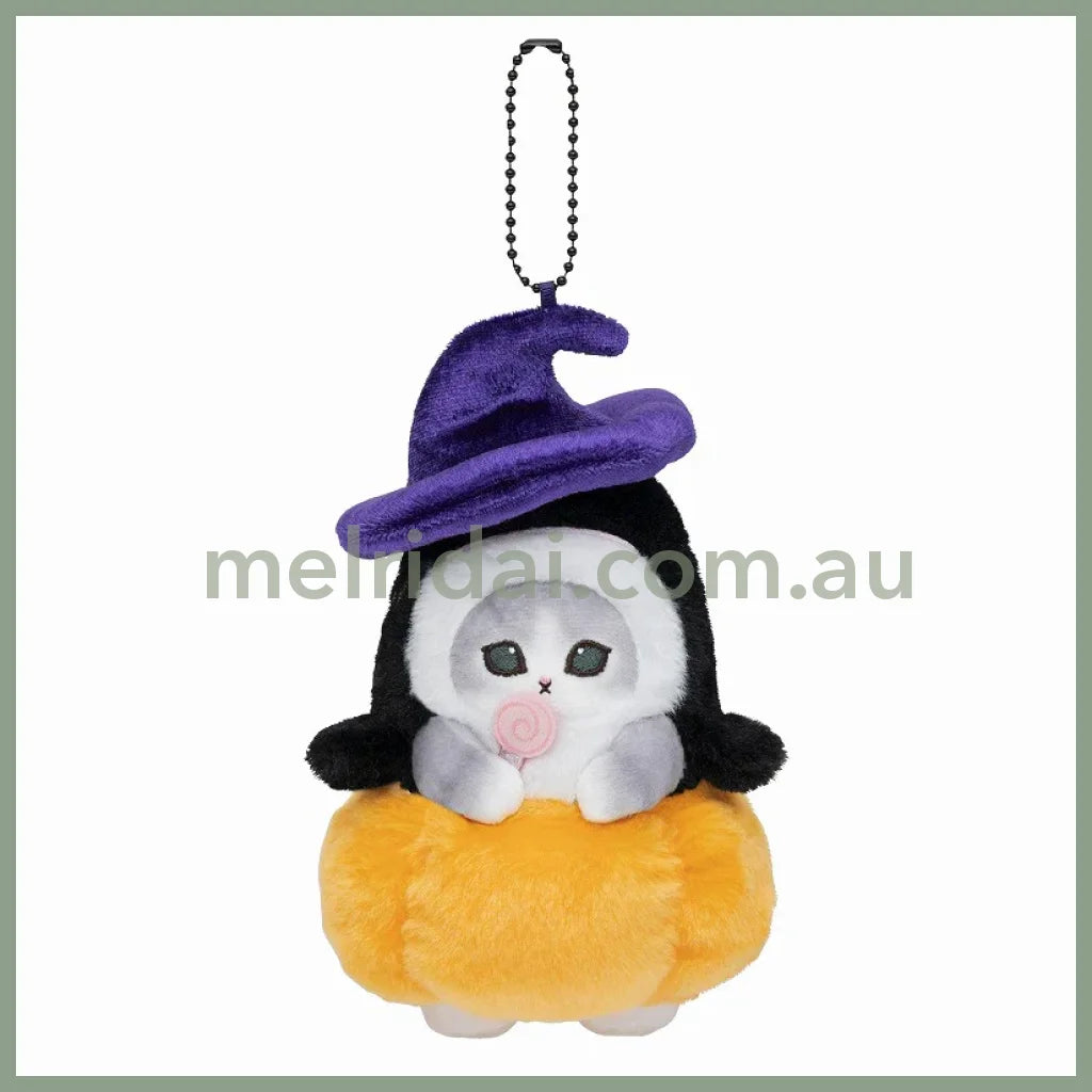 Mofusand | Shark Nyan Mascot Holder Plush Keychain H165×W110×D100Mm (Trick Or Treat)
