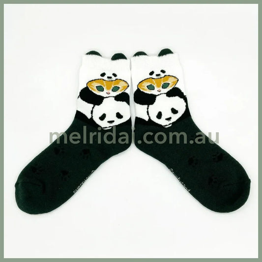 Mofusand | Socks 23~25Cm (Panda Nyan)