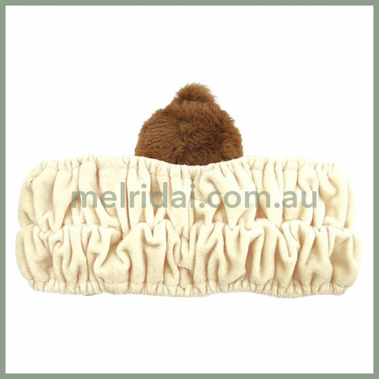 Monchhichi | Hairband Hair Band 8cm x 21cm x 7cm (Beige)