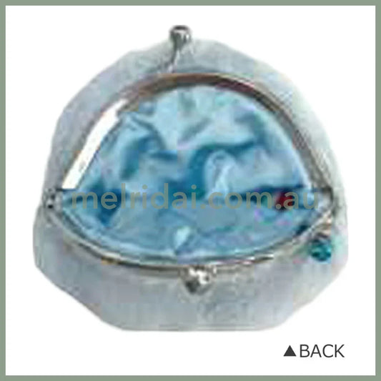 Monchhichi | Mascot Coin Case Purse H12.6×W10×D1.5cm (Light Blue)