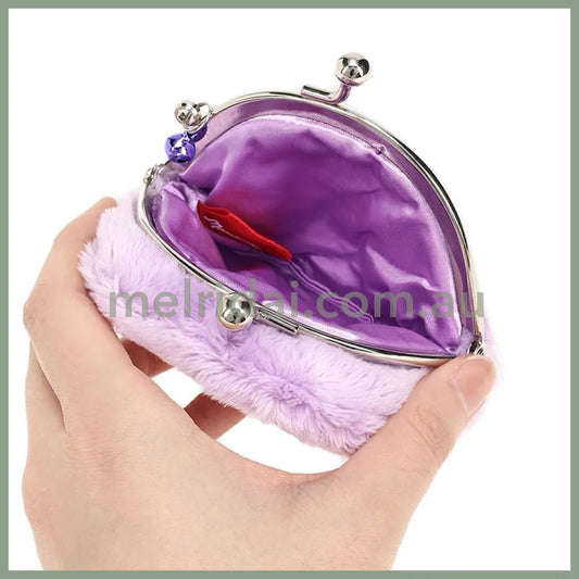 Monchhichi | Mascot Coin Case Purse H12.6×W10×D1.5cm (Purple)