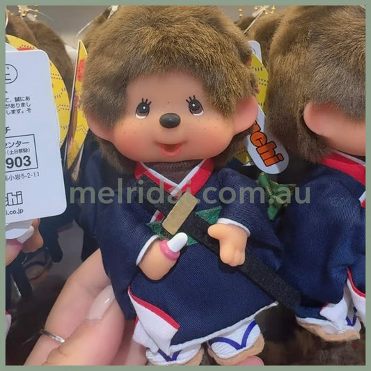 Monchhichi | Plush Keychain Bag Charm 135mm Approx. (SAMURAI Costume)