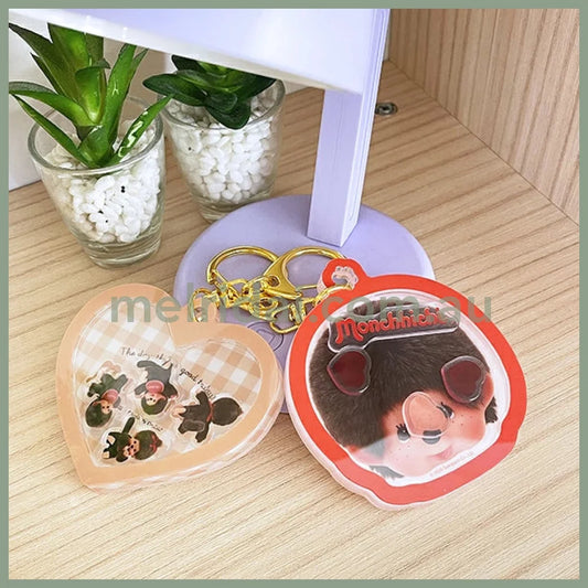 Monchhichi | Swinging Acrylic Keychain H7.4×W7.1×D0.7cm (Face Shape)