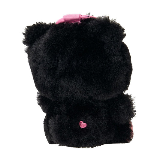 SANRIO | Hello Kitty Mascot Holder Bag Charm Plush Keychain 140x80x130mm (Black Animals)