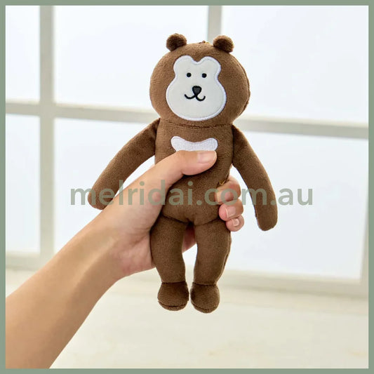 Nagano Friends | Mascot Holder Plush Keychain H200×W110×D50Mm ((Malay Bear))