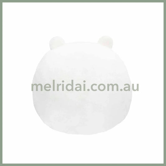 Nagano Friends | Mascot Mini Plush H50 X W50 D50Mm (Kuma White)