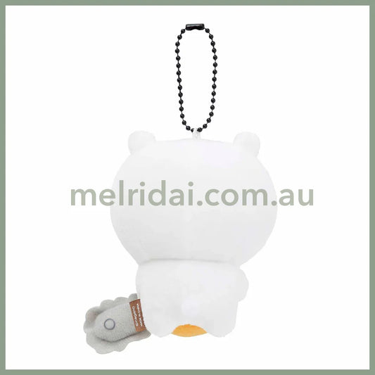 Nagano Friends | Mini Mascot Holder Plush Keychain H100 X W90 D70Mm (Chainsaw)