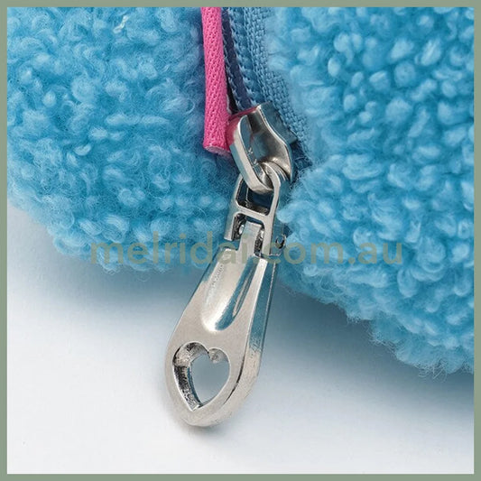 NARUMIYA Chatacter | Angel Blue Fluffy Mini Pouch Keychain 85×140×30mm (25th Anniversary / POPUP Limited)